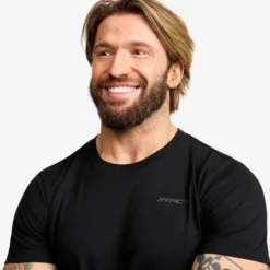 Easy T-shirt Slim Fit Herren Black