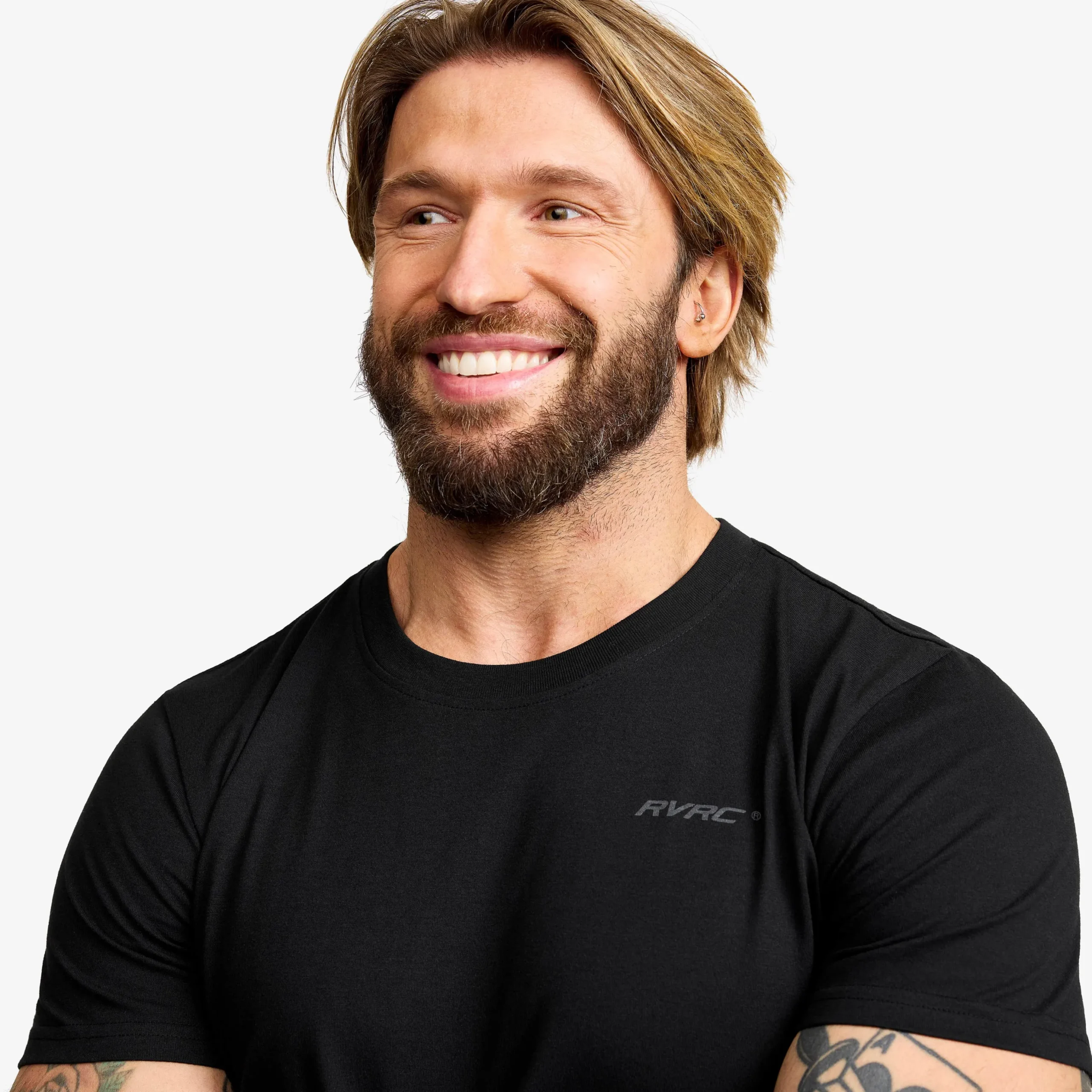 Easy T-shirt Slim Fit Herren Black