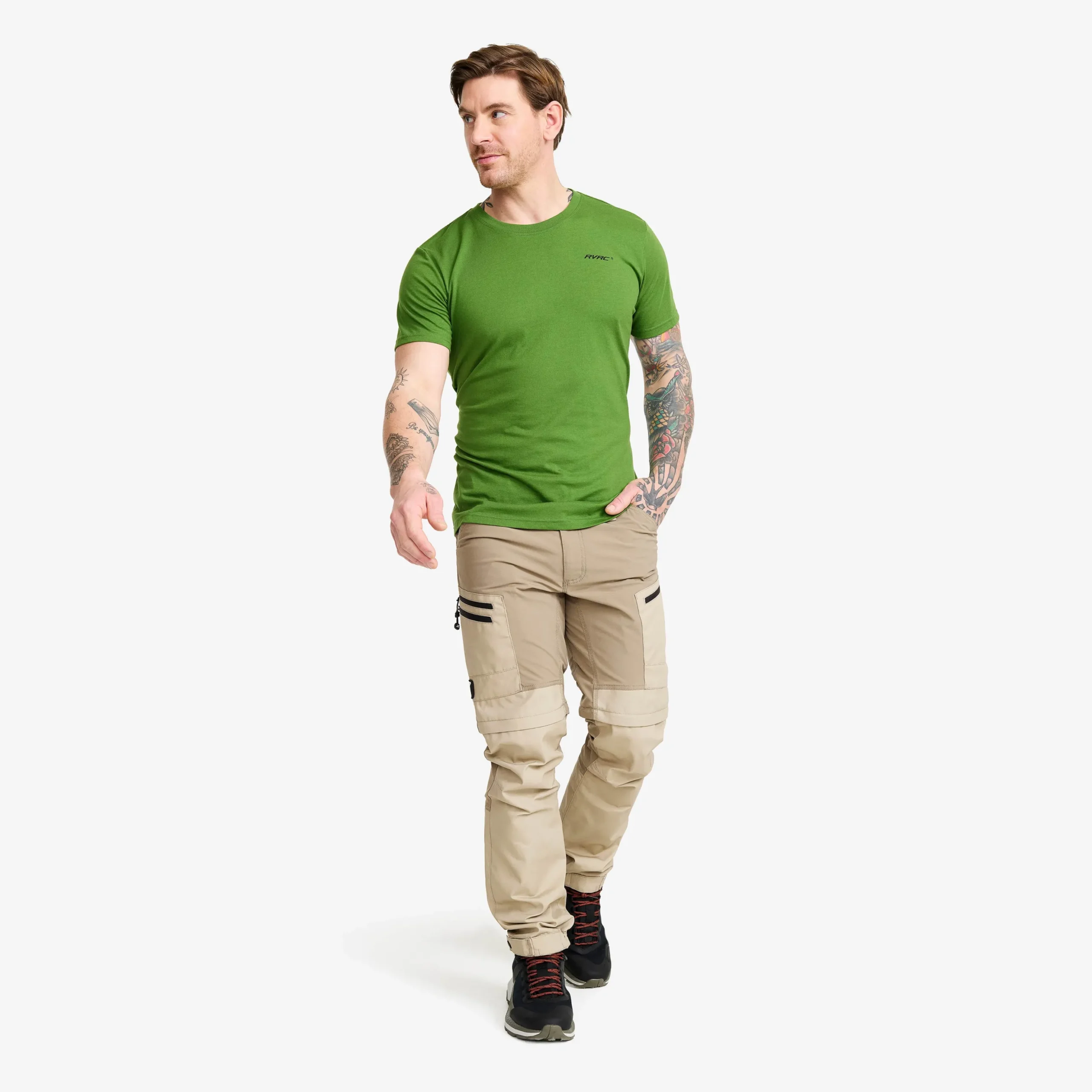 Easy T-shirt Slim Fit Herren Cactus Green