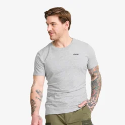 Easy T-shirt Slim Fit Herren Grey Melange