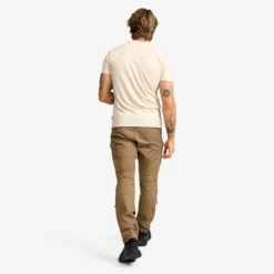 Easy T-shirt Slim Fit Herren Oatmeal