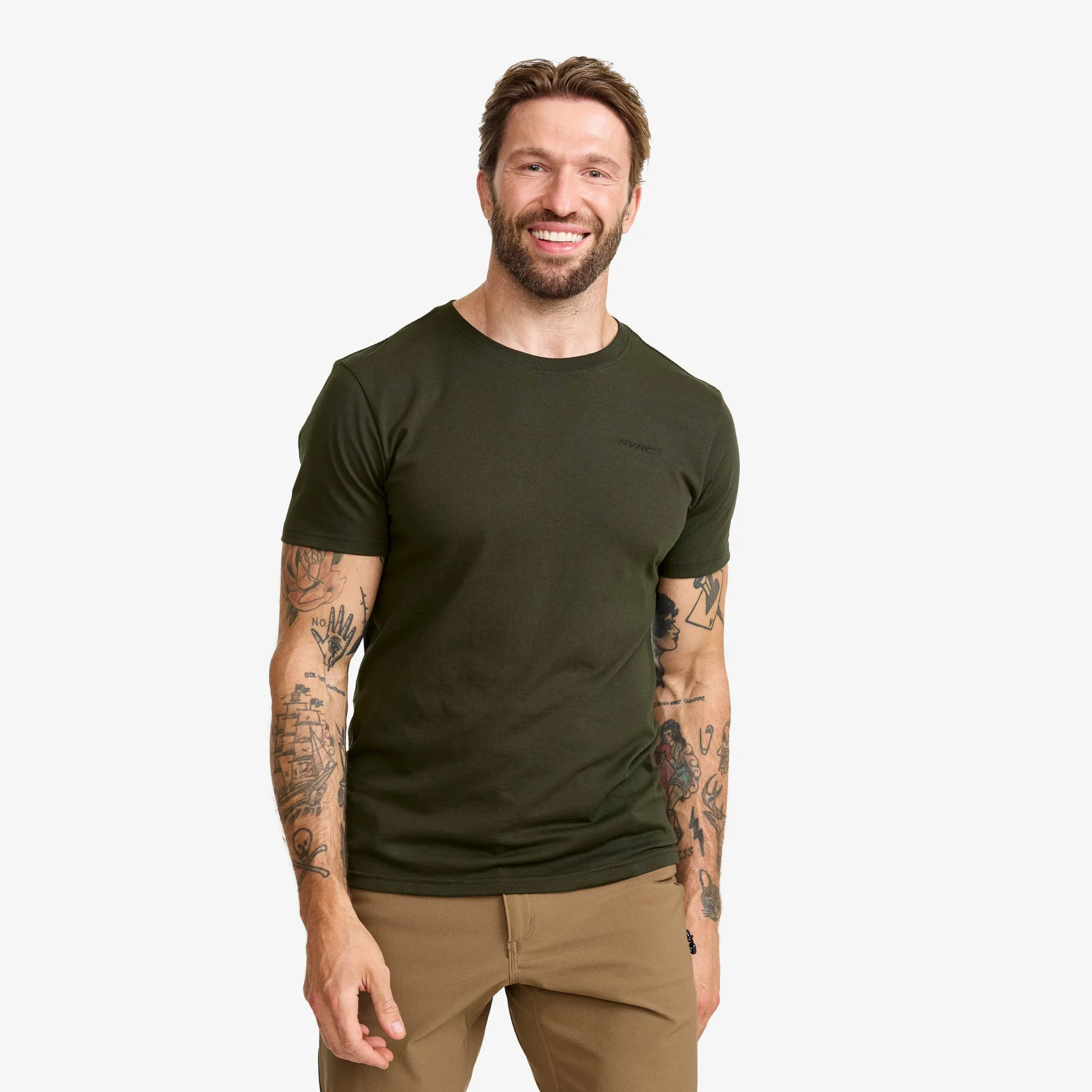 Easy T-shirt Slim Fit Herren Rosin Green