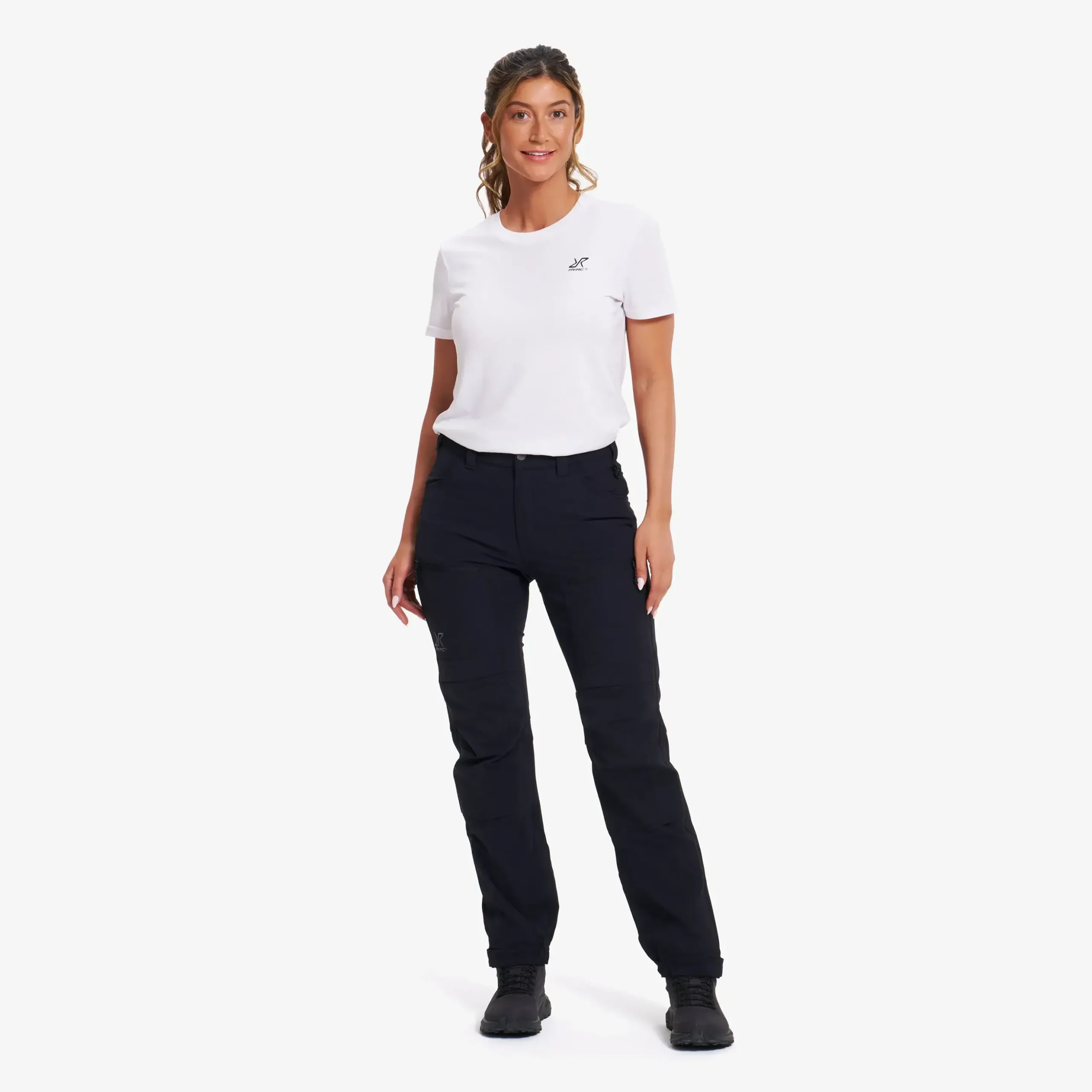 Edge High-waist Stretch Pants Damen Black