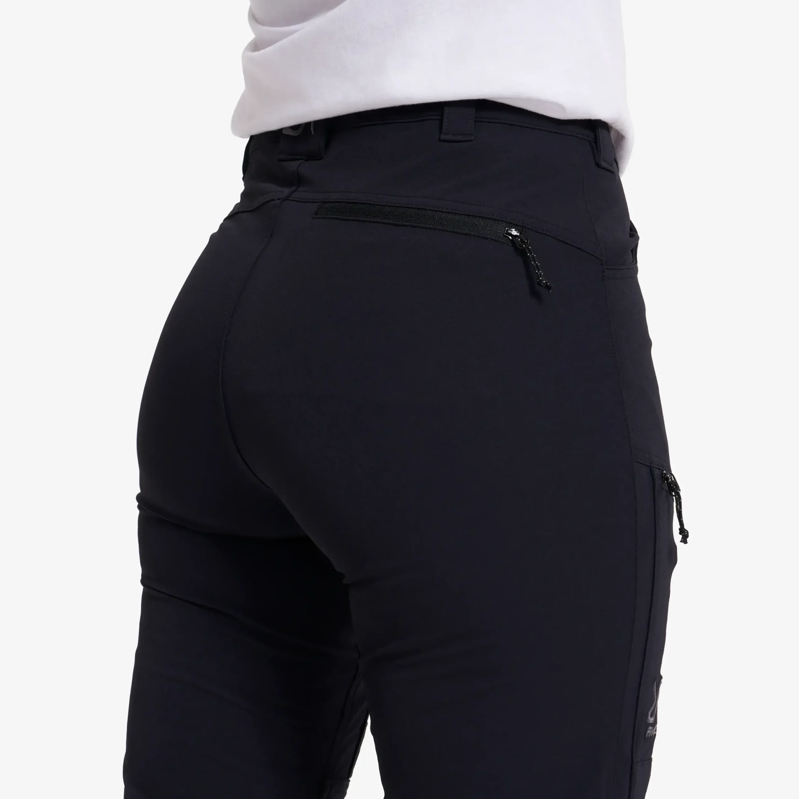 Edge High-waist Stretch Pants Damen Black