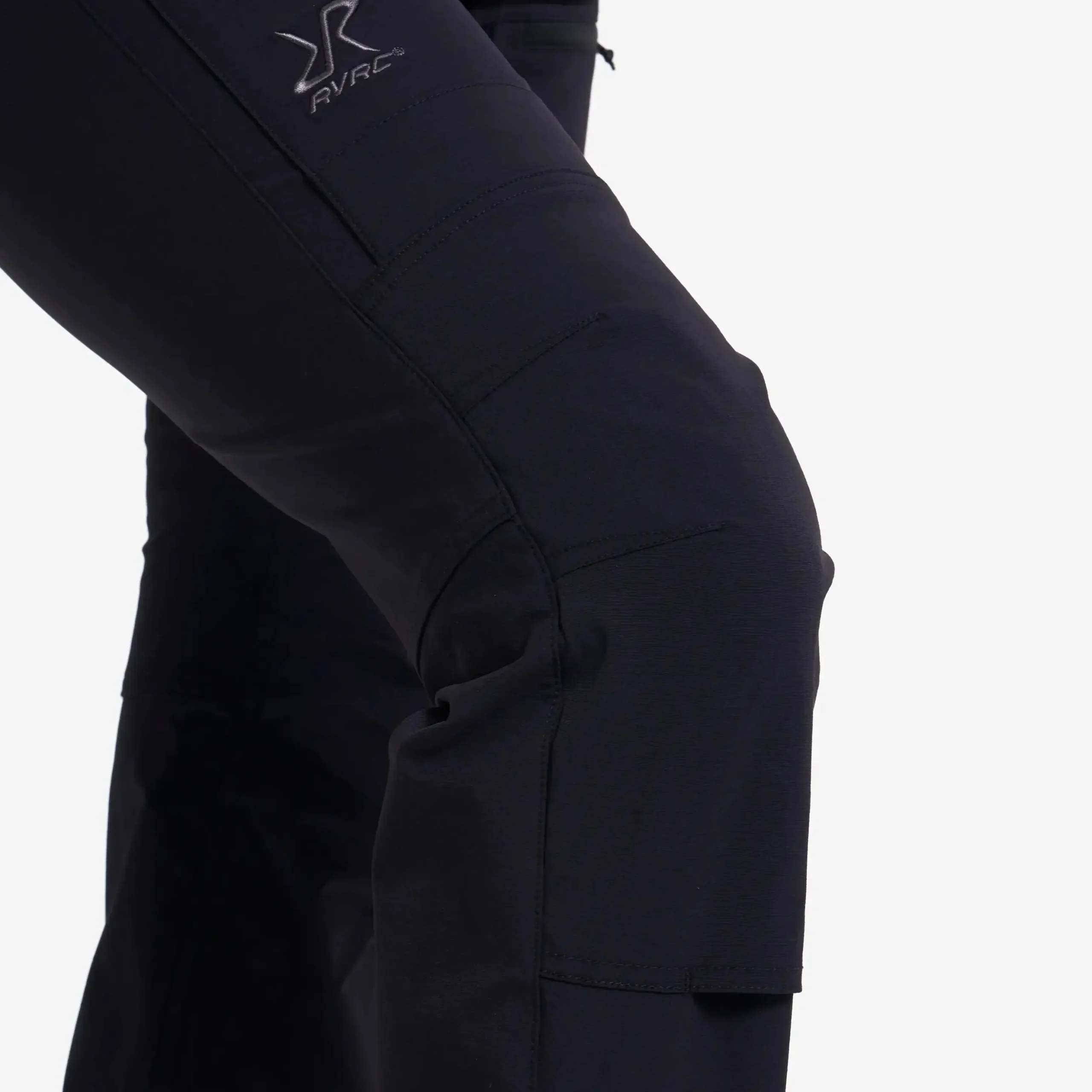 Edge High-waist Stretch Pants Damen Black