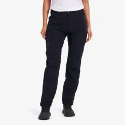 Edge High-waist Stretch Pants Damen Black