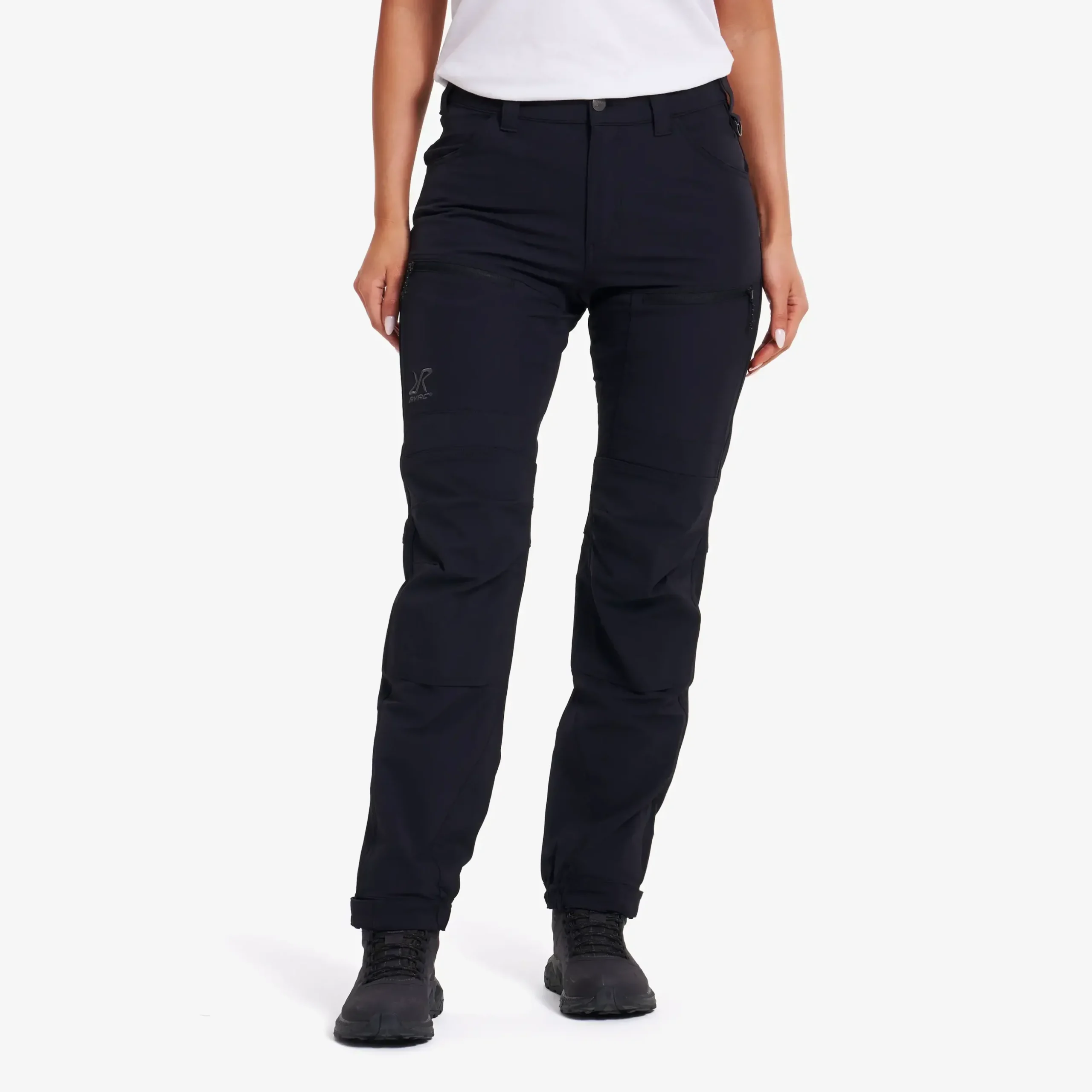 Edge High-waist Stretch Pants Damen Black