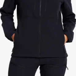 Edge Stretch Jacket Damen Black