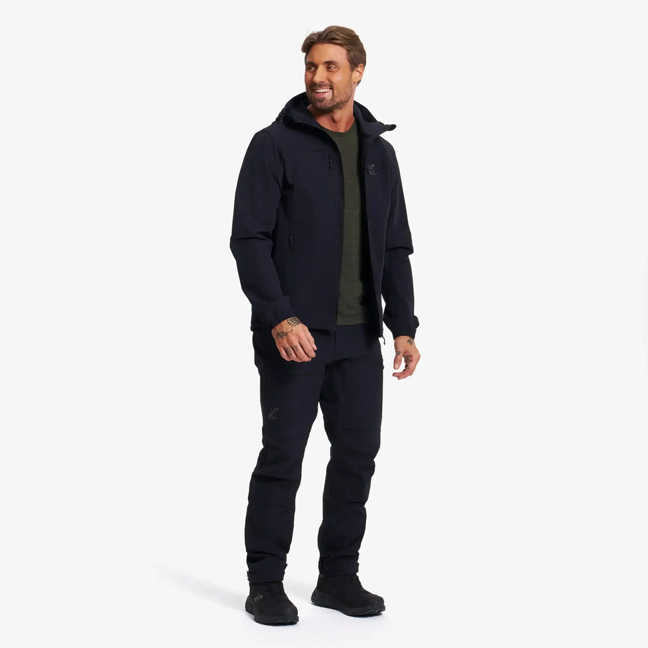 Edge Stretch Pants Herren Black
