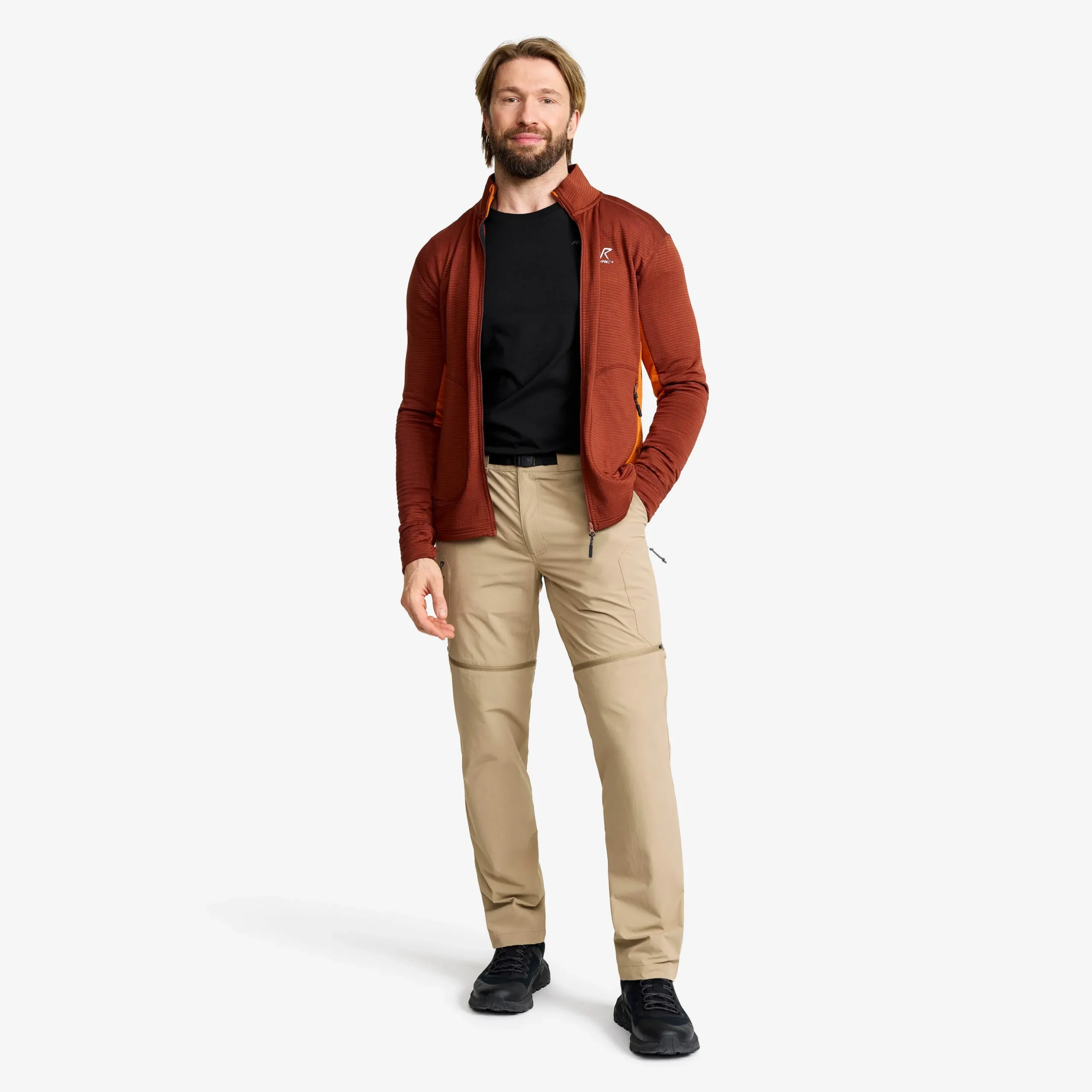Elevate Hiking Zip-off Pants Herren Khaki