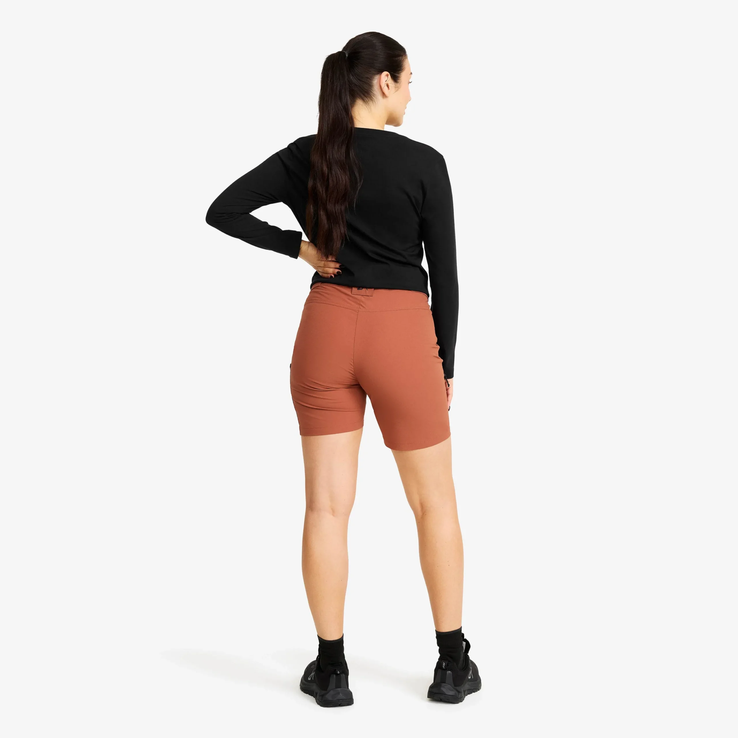 Elevate Pro Hiking Shorts Damen Pink Mahogany