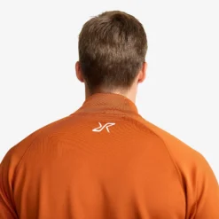 Evolution Half-zip Stretch Fleece Herren Terracotta Brown
