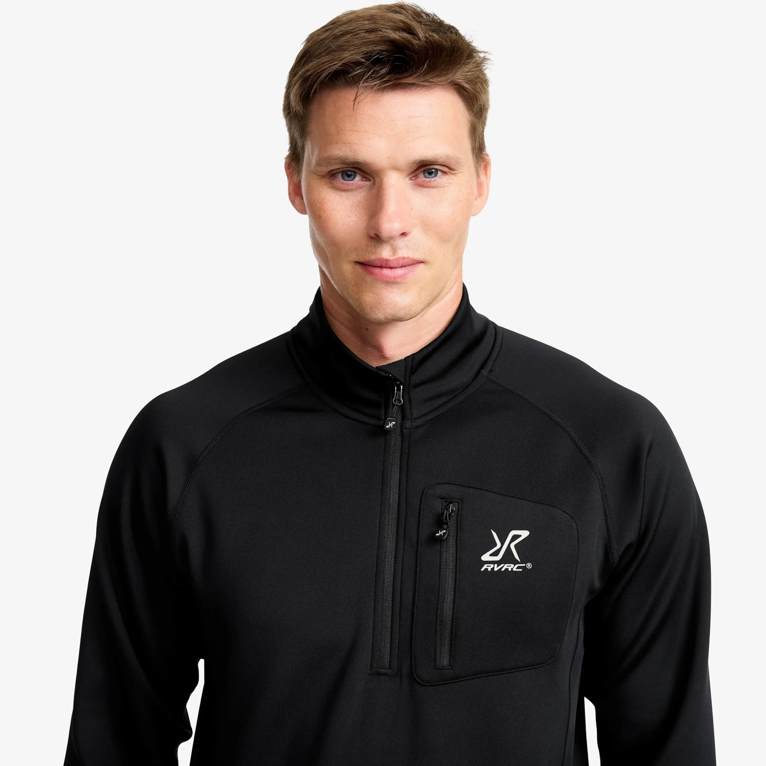 Evolution Half-zip Stretch Fleece Herren Black