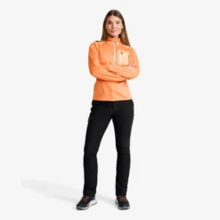 Evolution Half-zip Stretch Fleece Damen Copper Tan