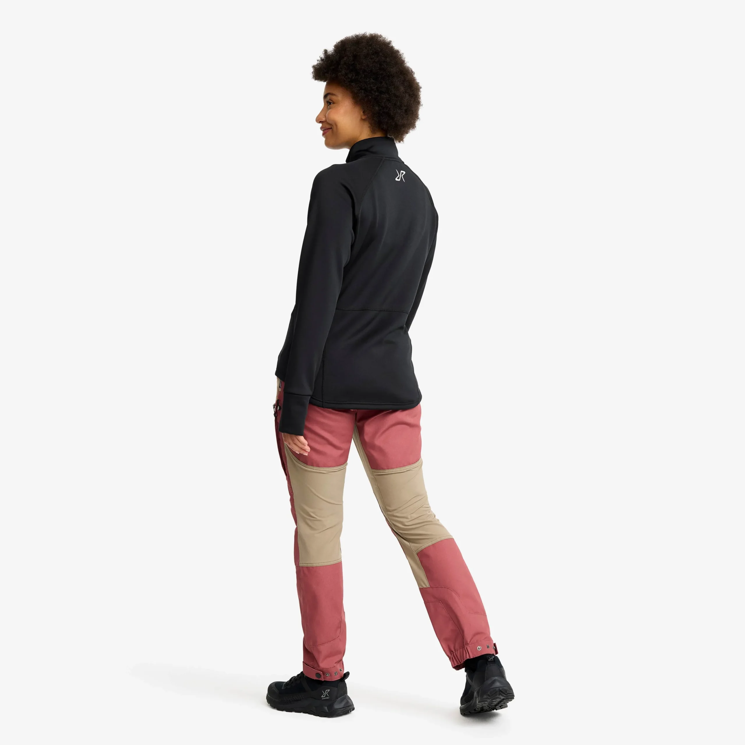 Evolution Half-zip Stretch Fleece Damen Black
