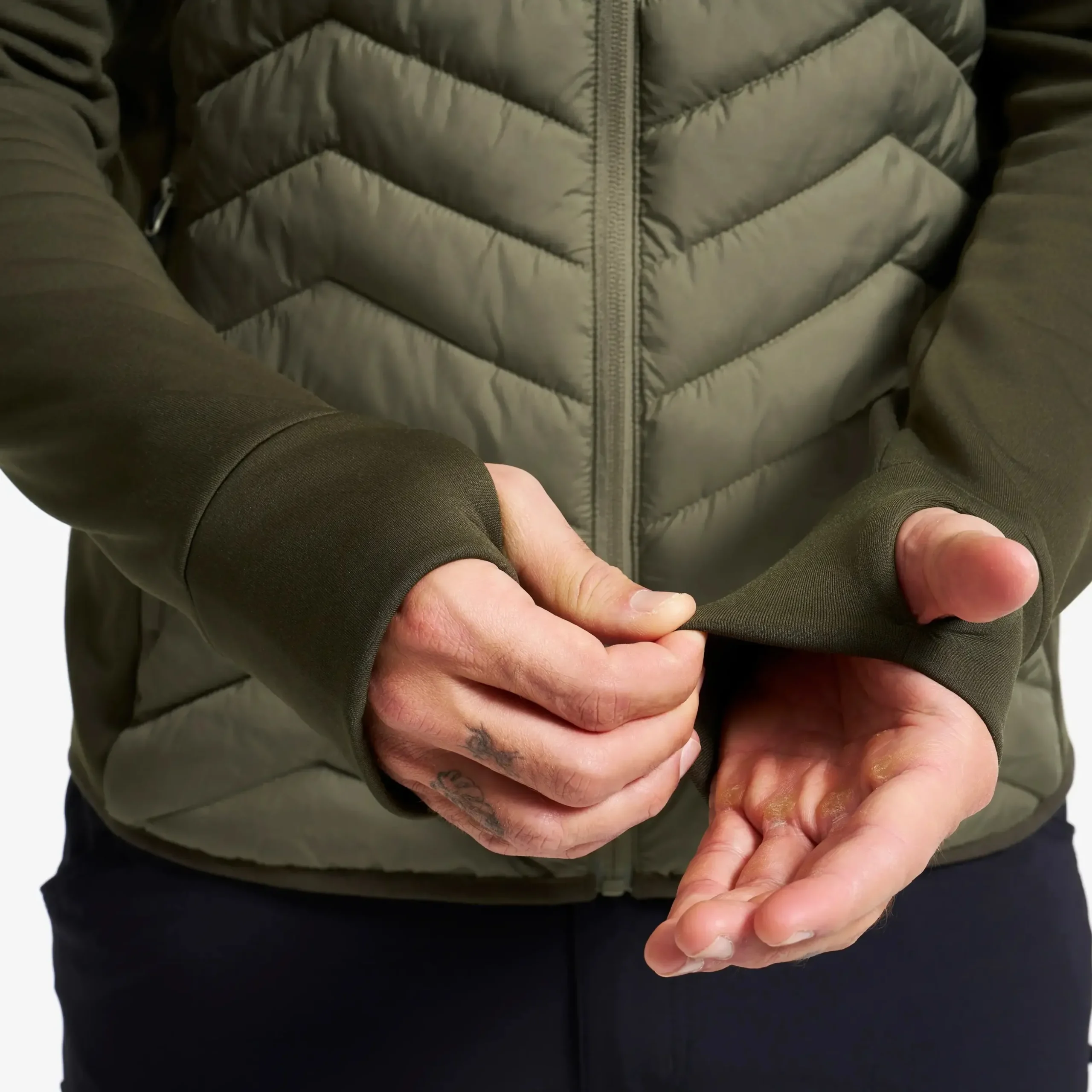 Evolution Hybrid Fleece Jacket Herren Forest Night/Kalamata