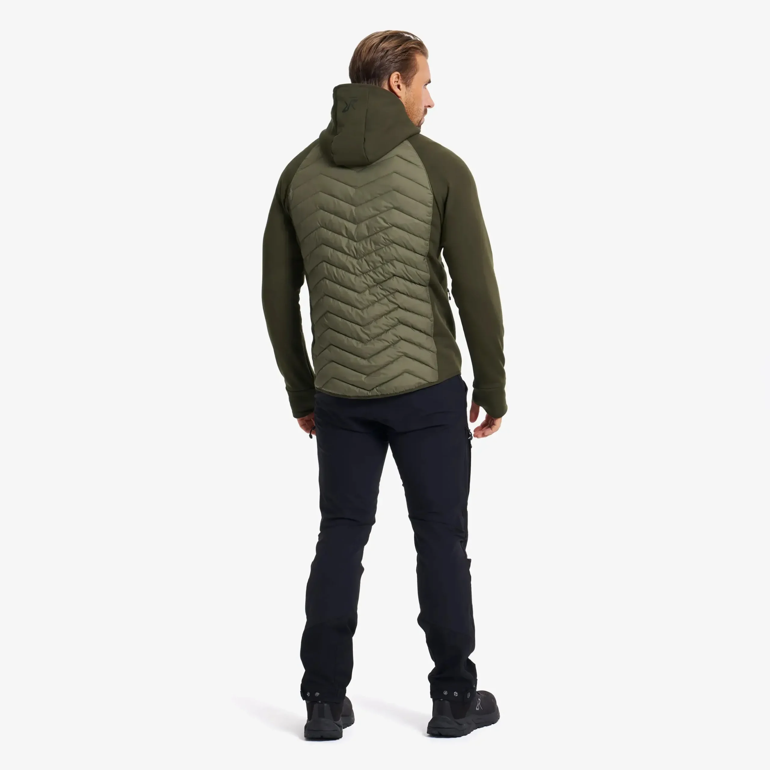 Evolution Hybrid Fleece Jacket Herren Forest Night/Kalamata