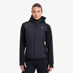Evolution Hybrid Fleece Jacket Damen Black