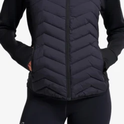 Evolution Hybrid Fleece Jacket Damen Black