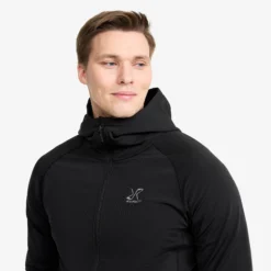 Evolution Light Stretch Fleece Hoodie Herren Black