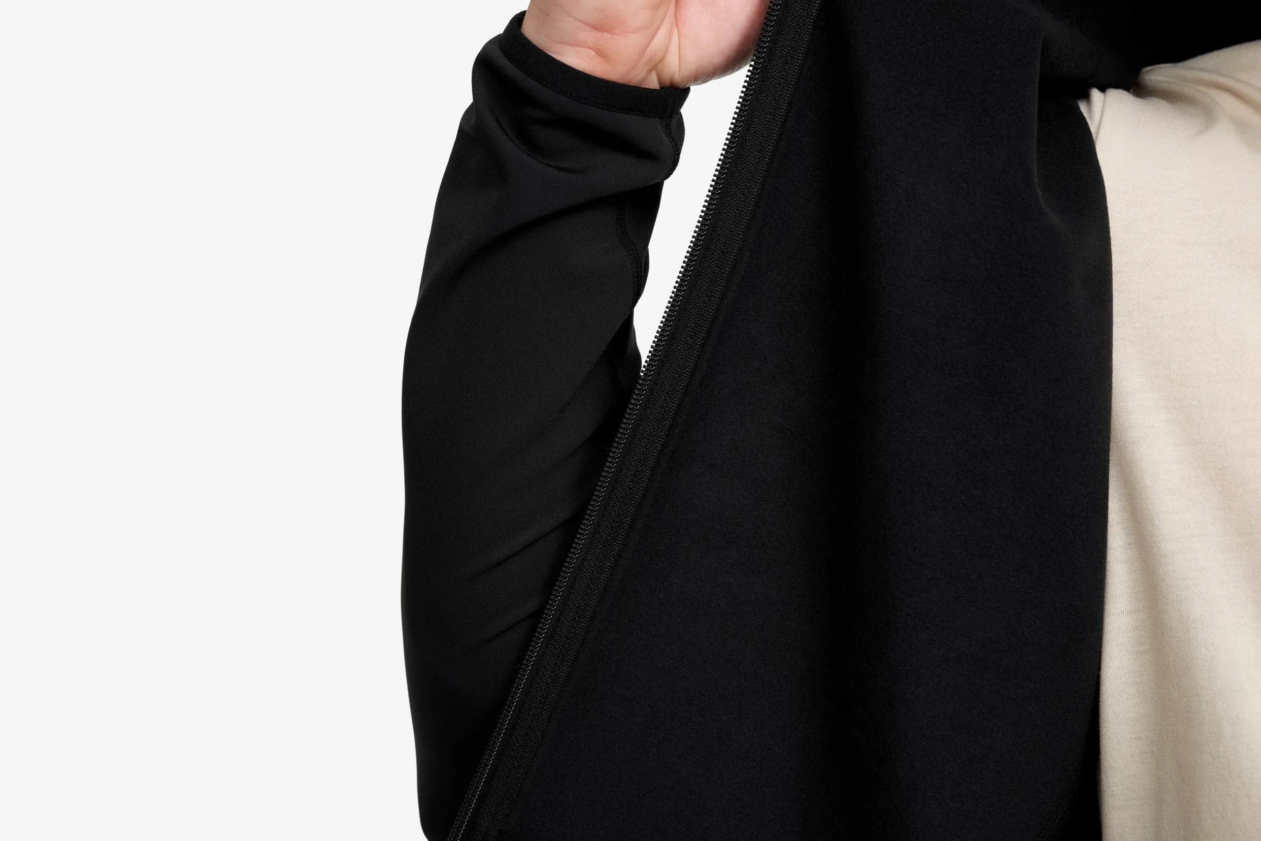 Evolution Light Stretch Fleece Herren Black