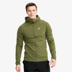 Evolution Light Stretch Fleece Hoodie Herren Cypress