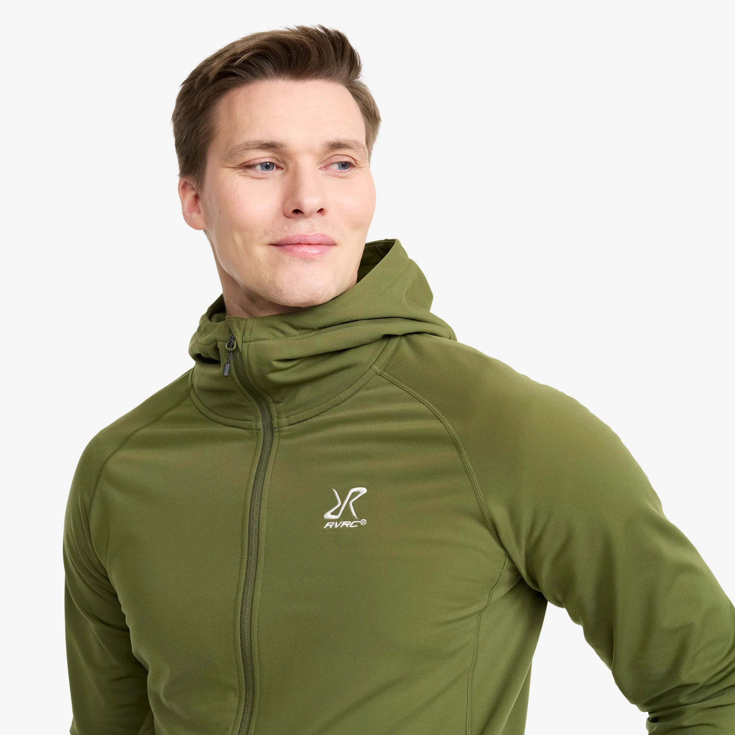 Evolution Light Stretch Fleece Hoodie Herren Cypress