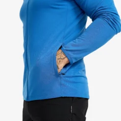 Evolution Light Stretch Fleece Hoodie Herren Classic Blue