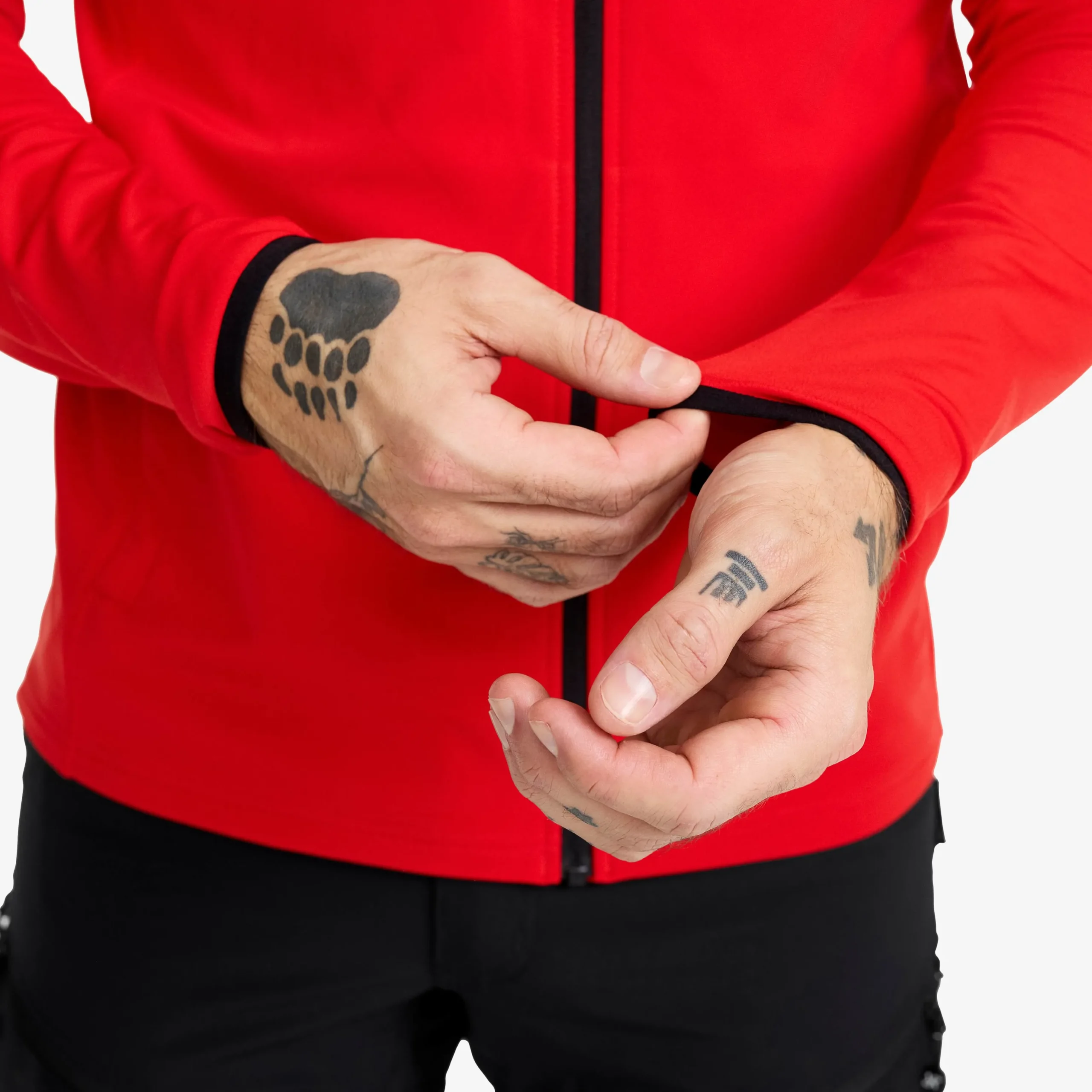 Evolution Light Stretch Fleece Herren Aura Red