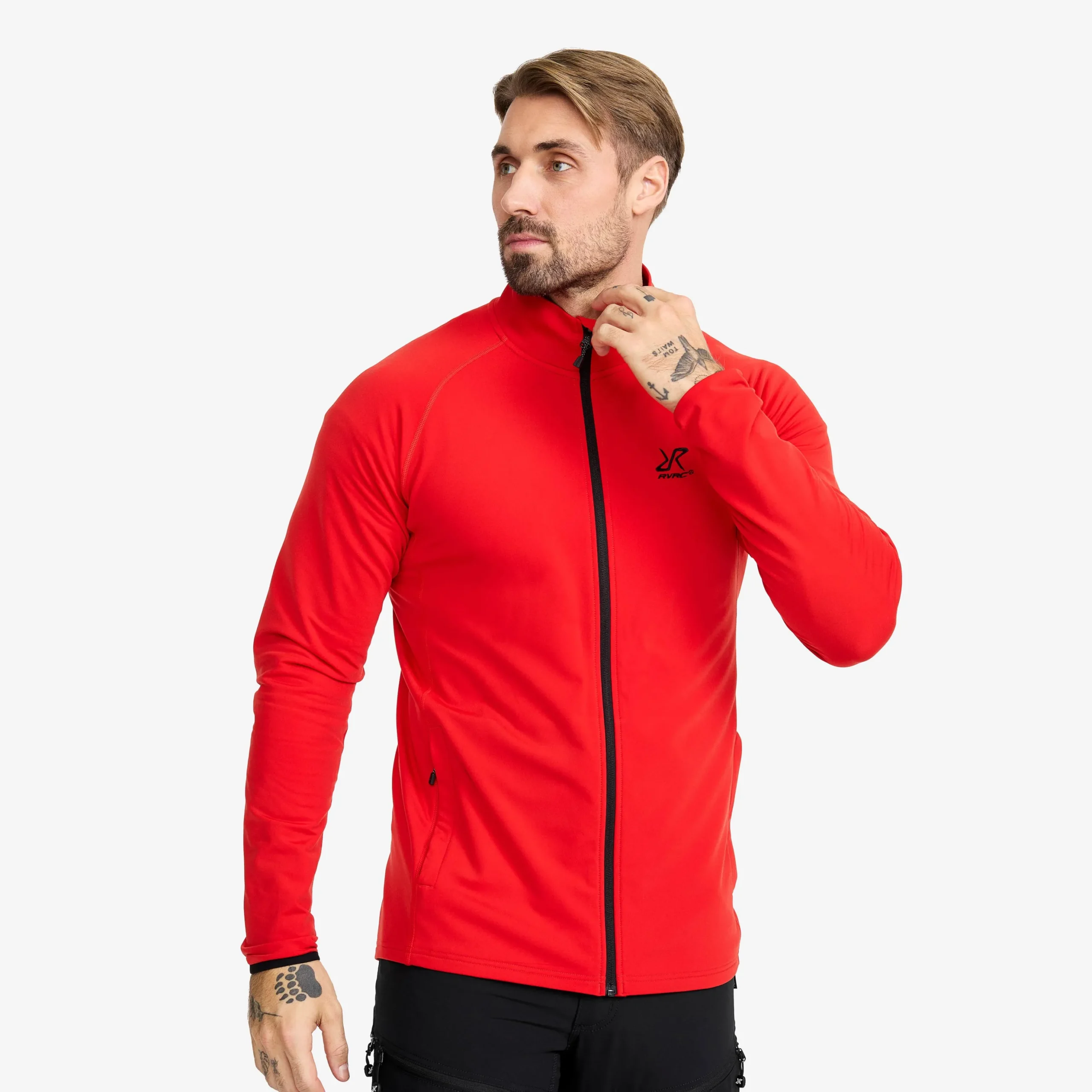 Evolution Light Stretch Fleece Herren Aura Red