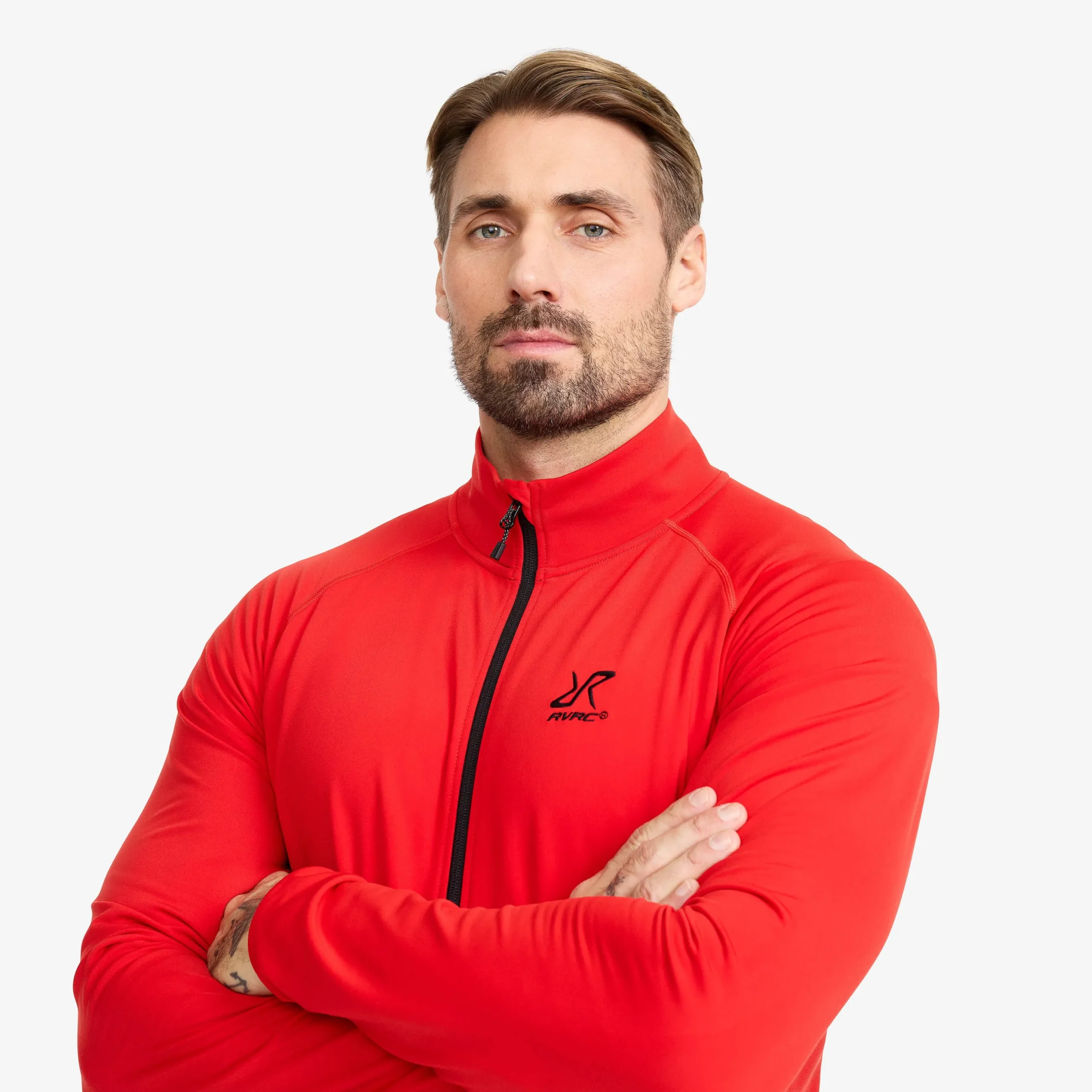 Evolution Light Stretch Fleece Herren Aura Red