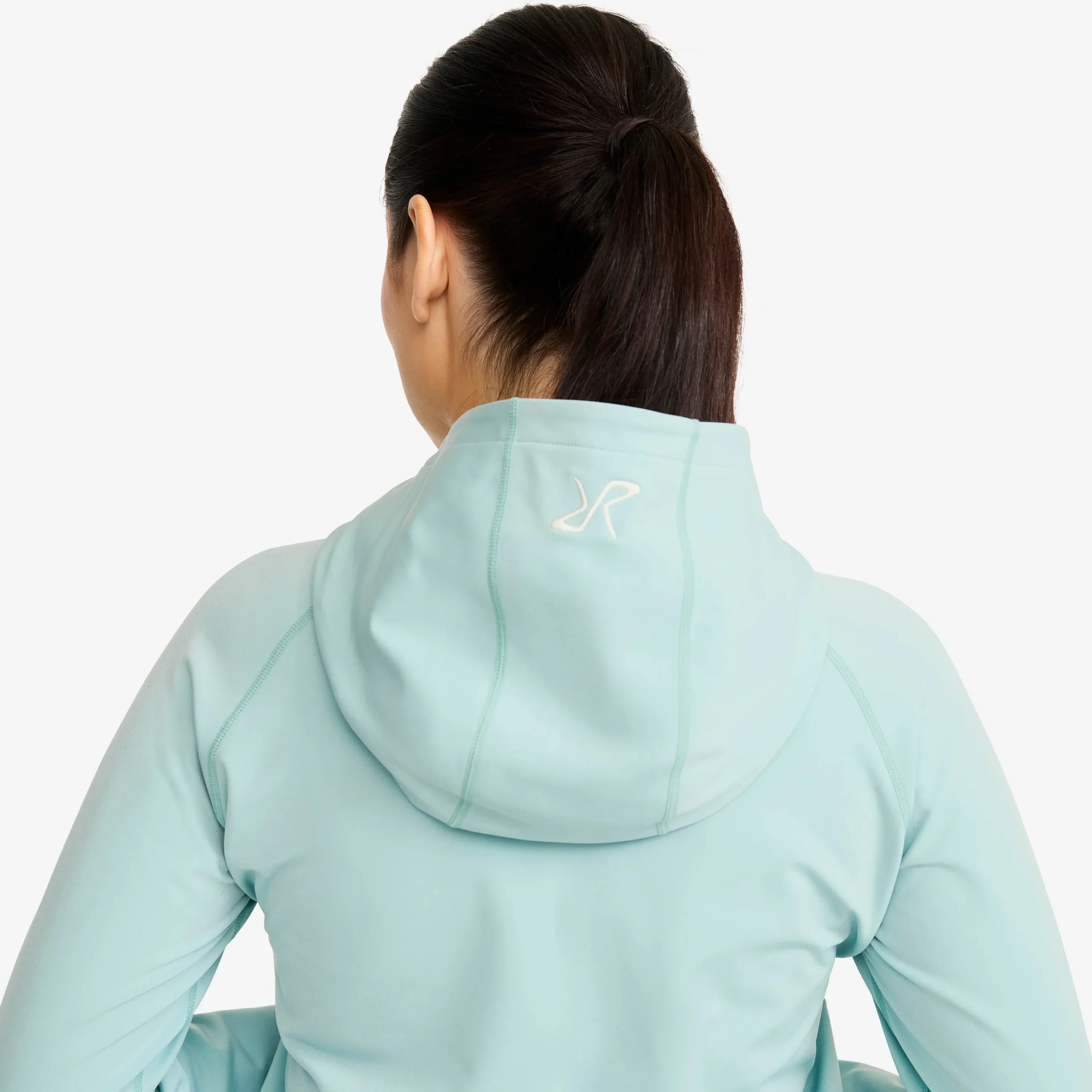 Evolution Light Stretch Fleece Hoodie Damen Gray Mist