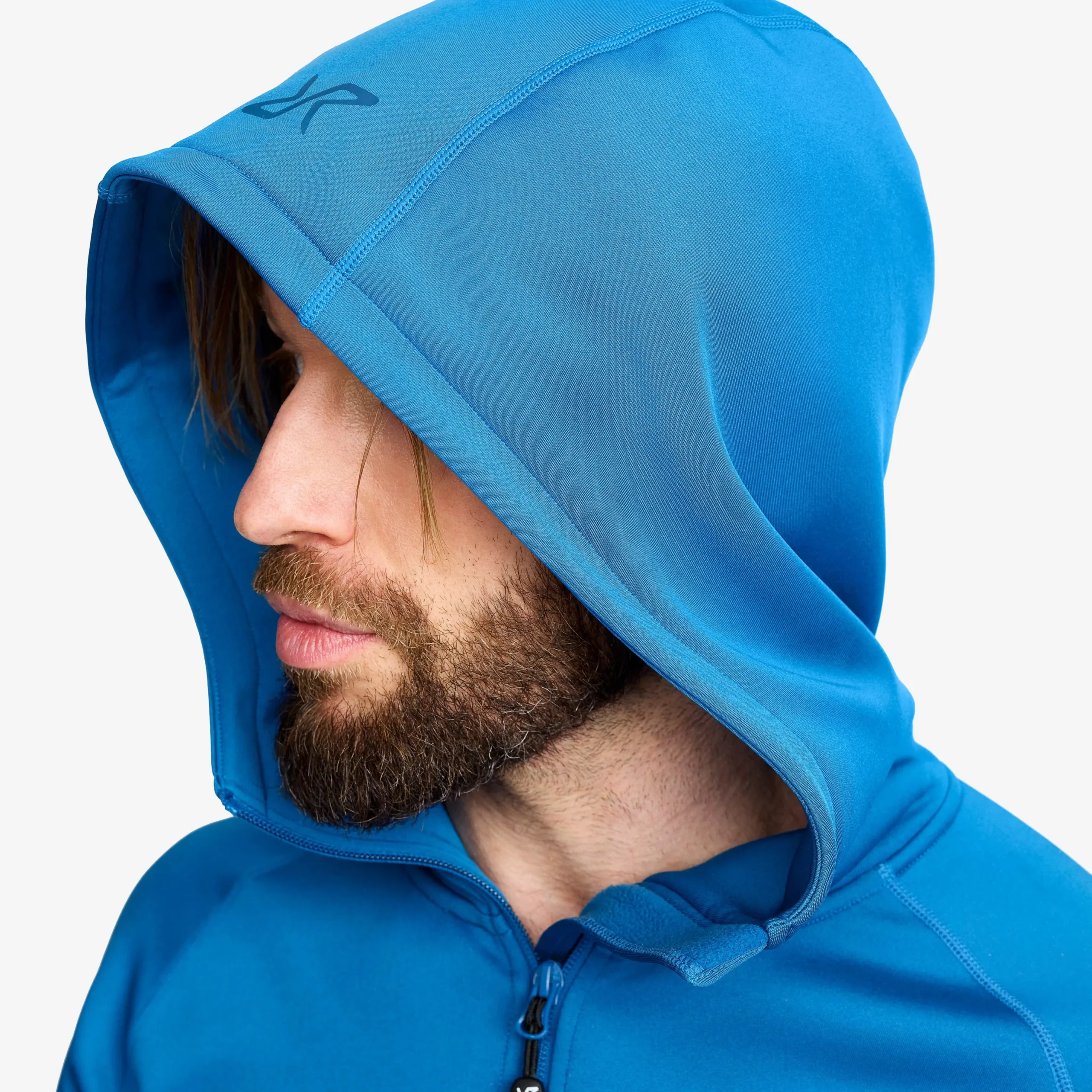 Evolution Stretch Fleece Hoodie Herren Classic Blue