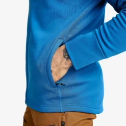 Evolution Stretch Fleece Hoodie Herren Classic Blue
