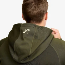 Evolution Stretch Fleece Hoodie Herren Forest Night
