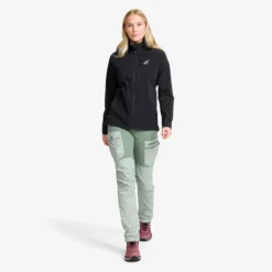 Exciter Stretch Jacket Damen Black