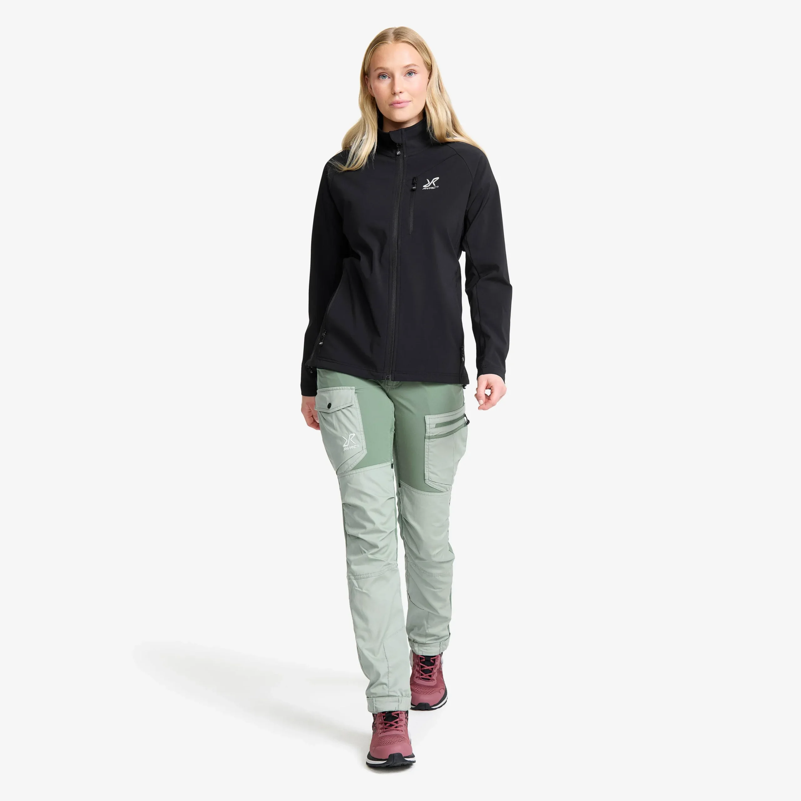 Exciter Stretch Jacket Damen Black