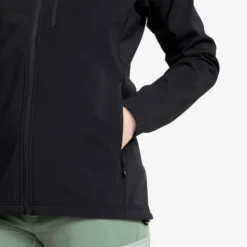 Exciter Stretch Jacket Damen Black