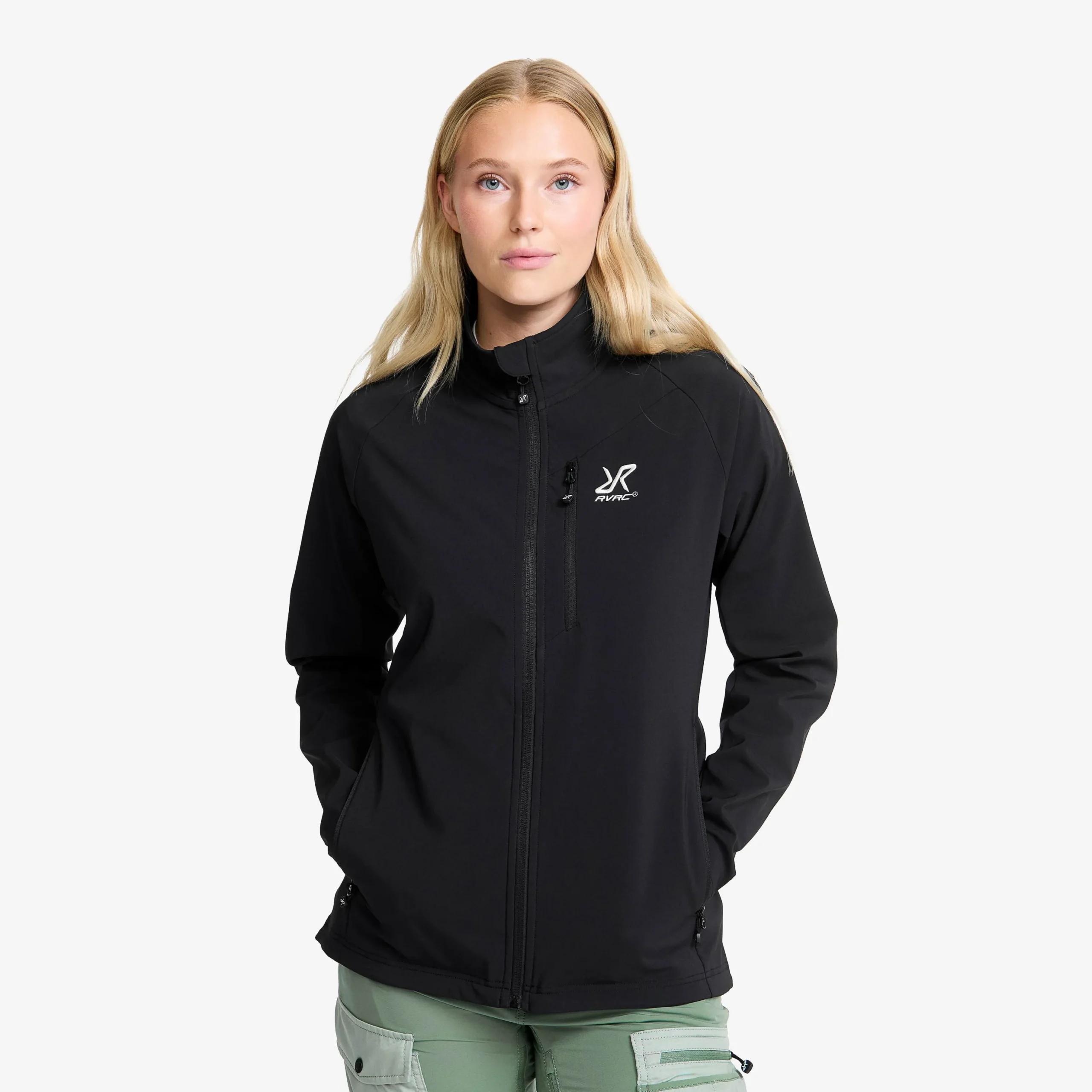 Exciter Stretch Jacket Damen Black