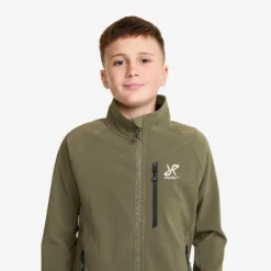 Exciter Stretch Jacket Teens Grape Leaf