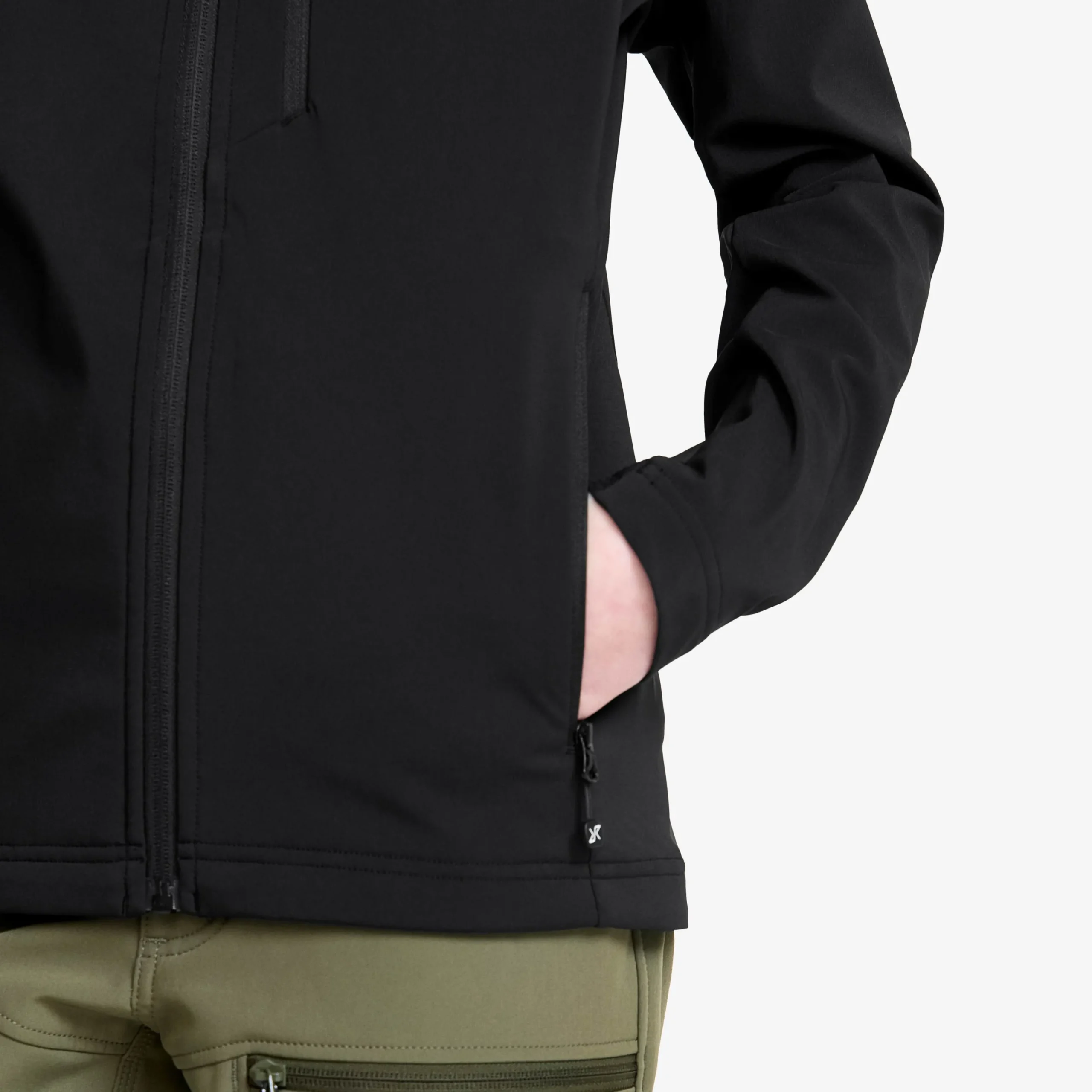 Exciter Stretch Jacket Teens Black