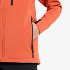 Exciter Stretch Jacket Teens Mecca Orange