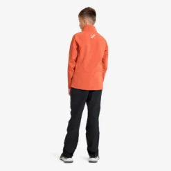 Exciter Stretch Jacket Teens Mecca Orange
