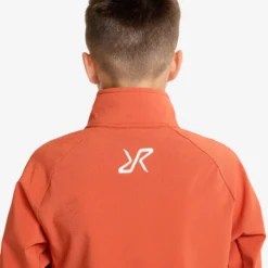 Exciter Stretch Jacket Teens Mecca Orange