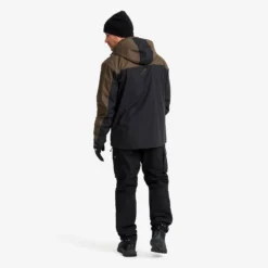 Field Pro Warm Outdoor Jacket Herren Mud/Black