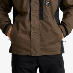 Field Pro Warm Outdoor Jacket Herren Mud/Black