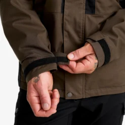 Field Pro Warm Outdoor Jacket Herren Mud/Black