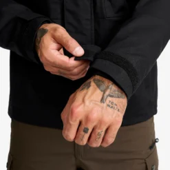Field Pro Warm Outdoor Jacket Herren Black
