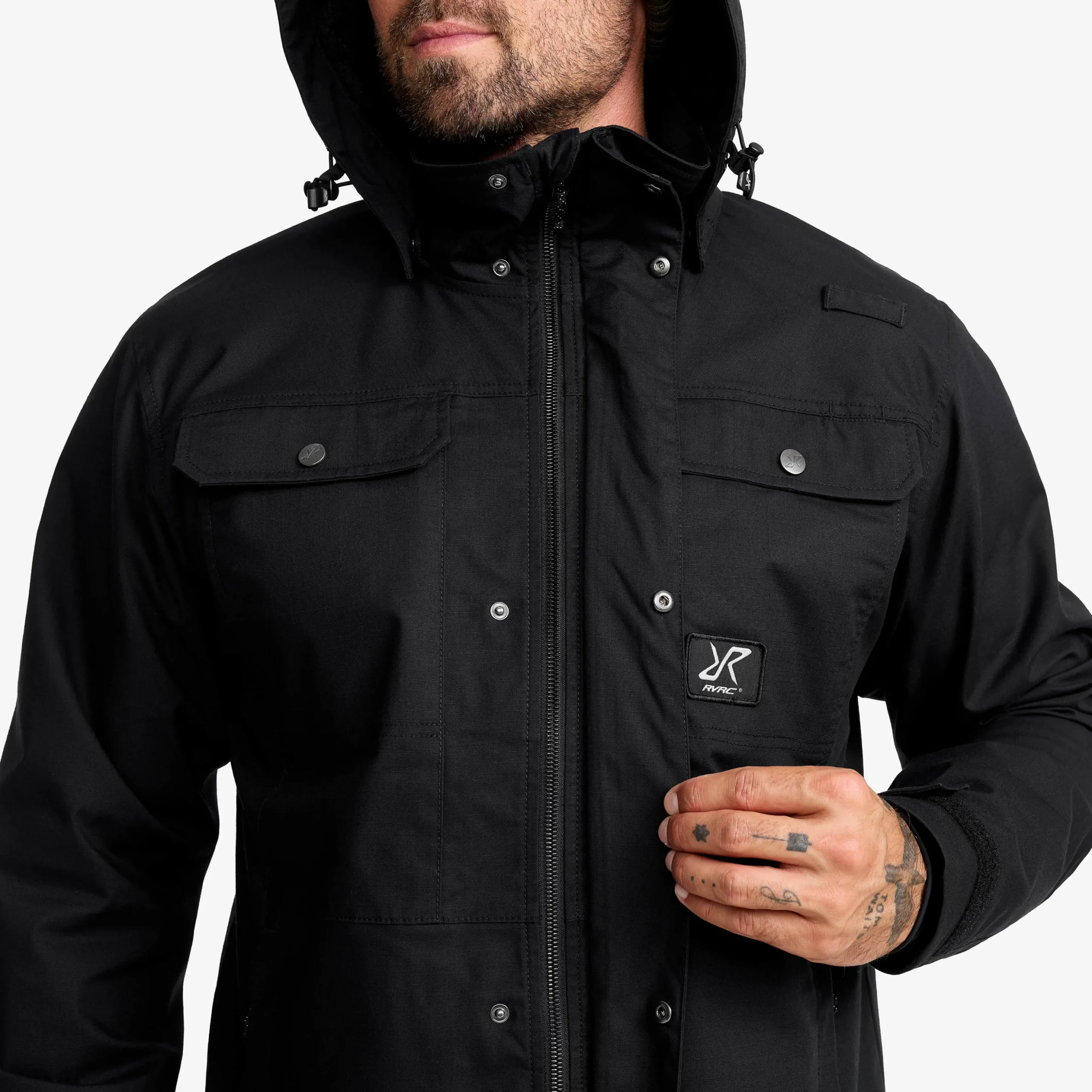 Field Pro Warm Outdoor Jacket Herren Black