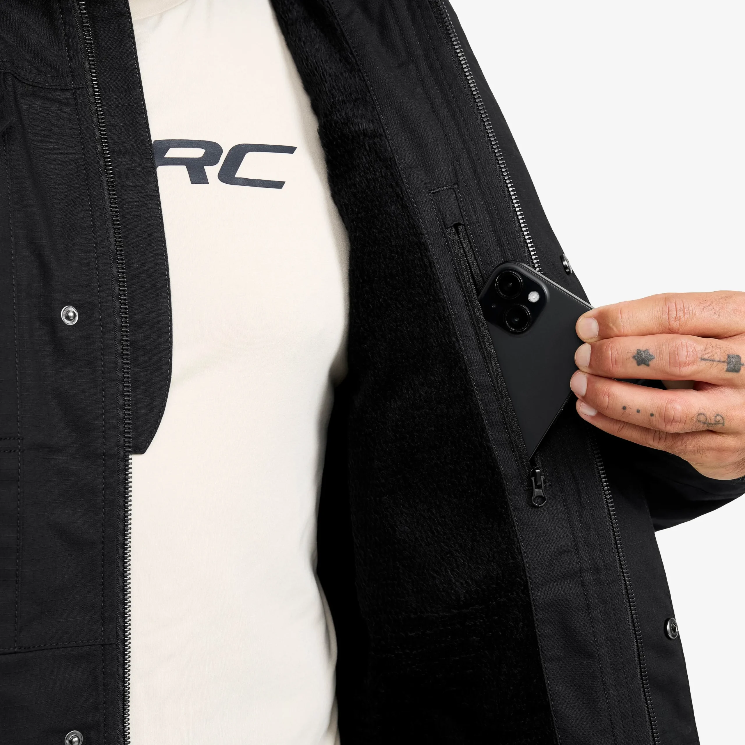 Field Pro Warm Outdoor Jacket Herren Black